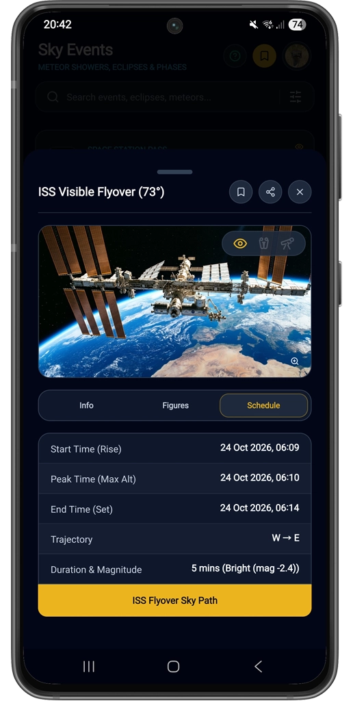 Starry Wight App — Look Out for What's Passing Overhead